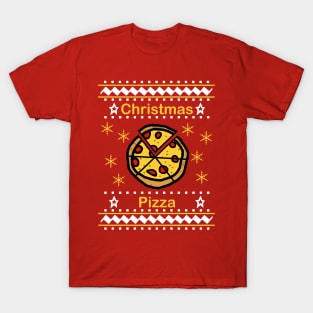 Christmas Pizza T-Shirt